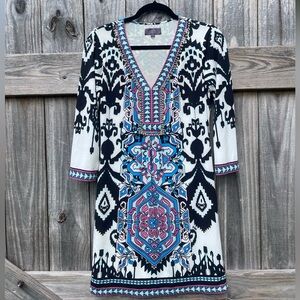 Hale Bob Patterned Dress Size XS